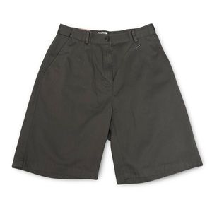 L.L. Bean Olive Green Wrinkle-Free Bayside Shorts Size 8